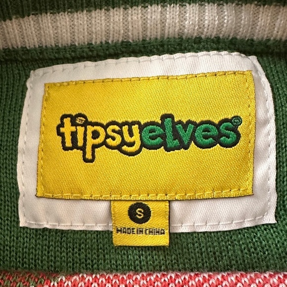 Tipsy Elves Gingerbread Nightmare Ugly Christmas Sweater - Picture 4 of 5